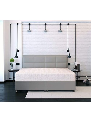 Esranın Dünyası Pony Yatak Asur Sandıklı Baza Başlık Set (120 x 190 Cm)
