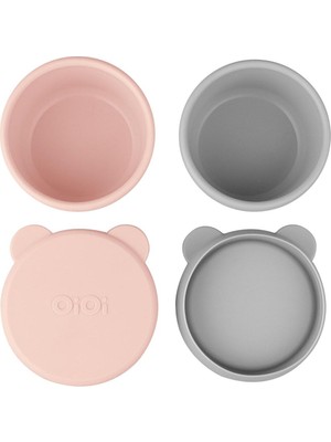 Esranın Dünyası Oioi Mini Bites - Pinky Pink/powder Grey