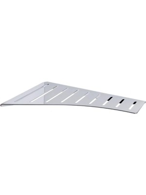Esranın Dünyası System Banyo Krom Duş Rafı Krom Renk 30X203X305 mm Gri Tek Ebat BA3007 043 Cr