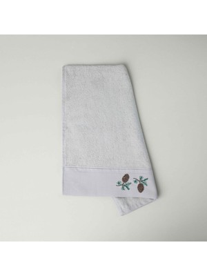 Esranın Dünyası Linens Pinecone Bambu 50X85 cm Yüz Havlusu Stone