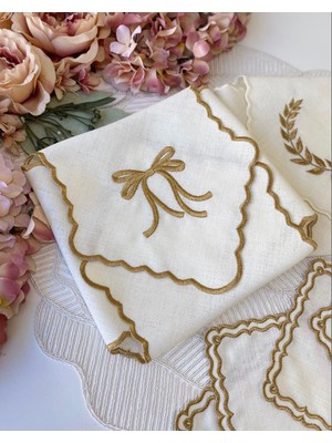 Elora Maison Fiorella Ekmek Sepeti Örtüsü, Ekmeklik, Nakışlı Ekmeklik