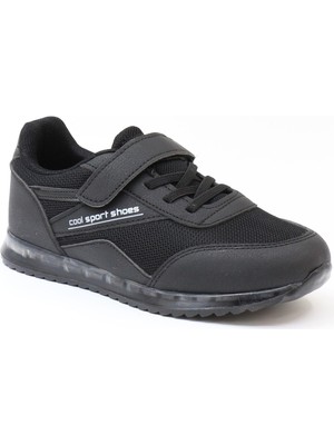 Cool Iron 26-30 Siyah Işıklı Çocuk Spor Ayakkabı