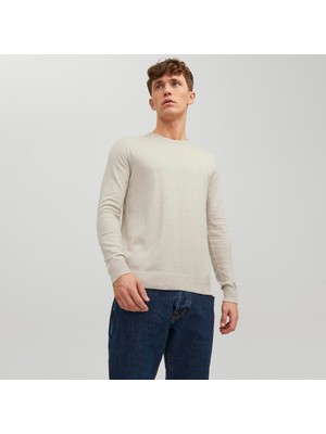 Jack & Jones Erkek Bisiklet Yaka Triko Kazak - Emil