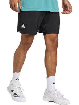 adidas Club 2in1 Erkek Siyah Tenis Şortu JY2959