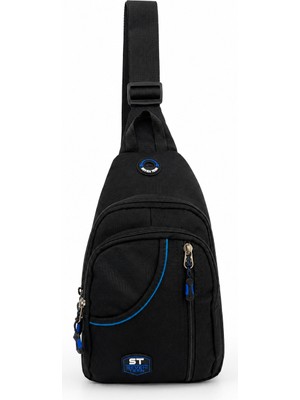 Sanmorris Unisex Spor Çok Bölmeli Çapraz Askılı Body Bag