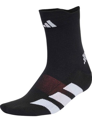 adidas Running Adizero Quarter Unisex Siyah Koşu Çorap KR8958