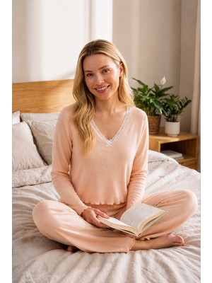 Nbb Somon Kaşkorse Pijama Takımı
