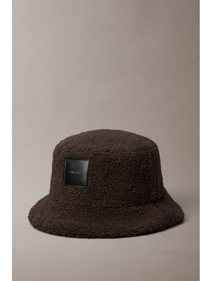 Calvin Klein All-Over Sherpa W/ Patch Bucket