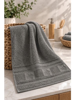 ERFAHOME %100 Organik Bambu Yüz Havlusu 50X90 cm | Yumuşak ve Emici Premium Havlu
