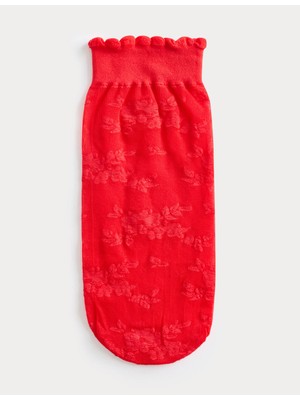 Marks & Spencer Çiçek Dantelli Bilek Boy Çorap