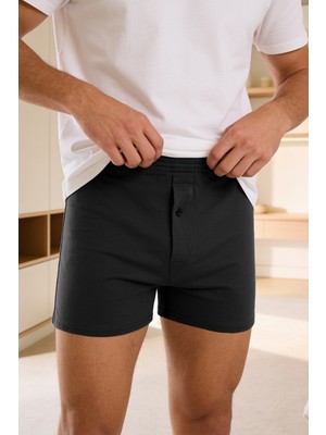 Bolero Erkek Havlu Bel Düğmeli Boxer