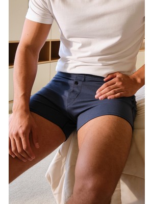 Bolero Erkek Havlu Bel Düğmeli Boxer