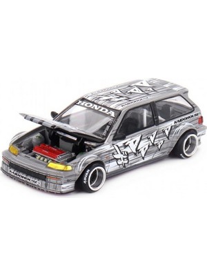 NW NessiWorld 1/64  Model Araç Kaidohouse Civic (Ef) Kaido Manga V1