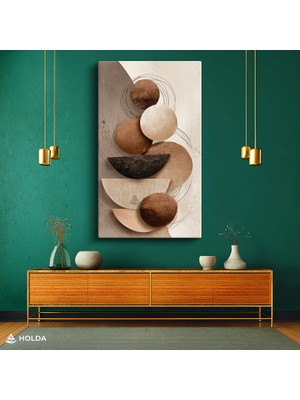 Holda Props Kanvas Tablo Soyut Geometrik Formlar Sanat Tablo Duvar Dekorasyonu