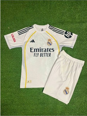 FRAGOLA Real Madridd 2025-26 Yeni Sezon Kylian Mbappe Iç Saha Çocuk Forması