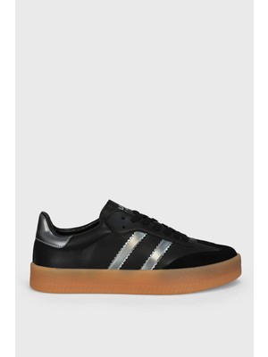 Lufian Davıd Erkek Deri Sneaker Ayakkabı Siyah