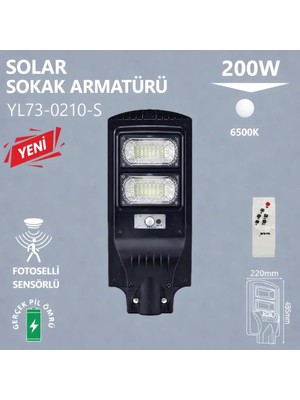 Solar Sokak Armatür 200W