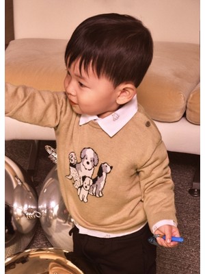 Mayoral Erkek Bebek Kahverengi Kazak 2372