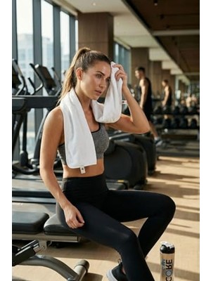 Aesco Premium Spor Havlusu, %100 Bambu, 30X90 cm Yüksek Emici