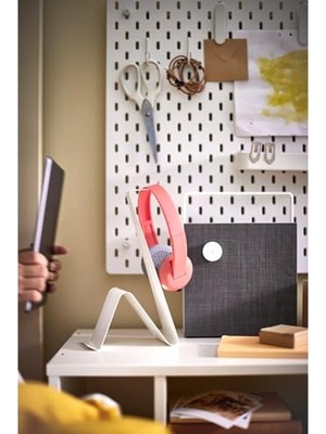 Aesco Beyaz Kulaklık ve Tablet Standı, Kullanışlı Tasarım