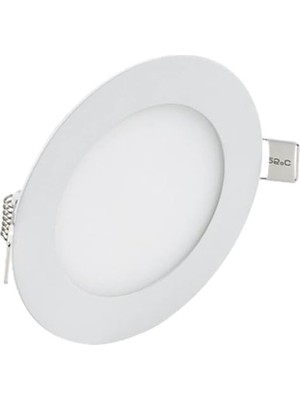 Aesco Beyaz Işık Sıva Altı 6W LED Panel Spot, Alüminyum Kasa