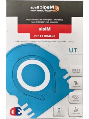 Aesco Miele Uyumlu Toz Torbası ve Mikro Filtre, Yüksek Performanslı Temizlik Için