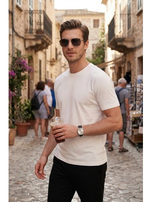 Buratti Regular Fit Bisiklet Yaka T Shirt Erkek T Shirt 5902985