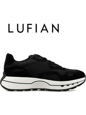 Lufian 111230268 Graham Sneaker Erkek Deri Ayakkabı Siyah