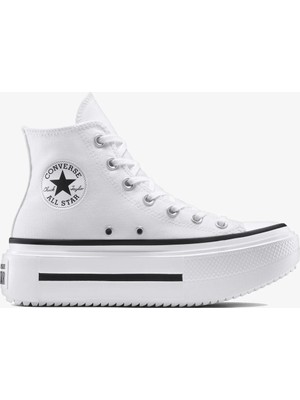 Converse Chuck Taylor All Star Lift Double Stack Kadın Beyaz Sneaker