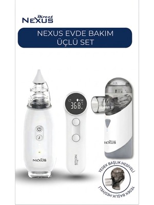 Nexus Bebek Ateş Ölçer Burun Aspiratörü ve Nebül 3lüset