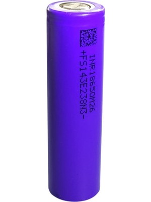 Home Lg INR18650M26 3.7V 2600MAH Yenilenmiş Lityum Pil
