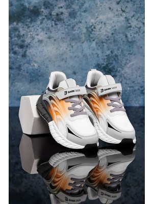 Dark Seer DS Mithril Beyaz Turuncu Çocuk Sneaker