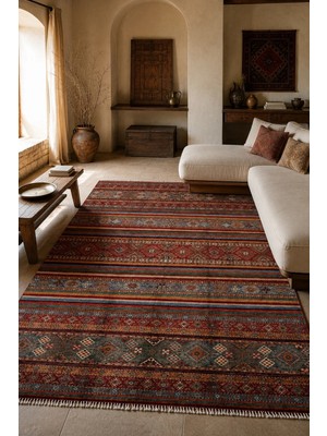 Naar Shb Afgan Orjin El Dokuma Yün Halı 208X292
