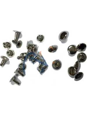 İntora Rivet Perçin - 15MM, Nikel, 1000 Adet