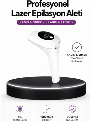 Serac Collection Ipl Teknolojili Erkek ve Kadın Kullanımına Uygun Lazer Epilasyon Cihaz - SA002G-6EY9X2