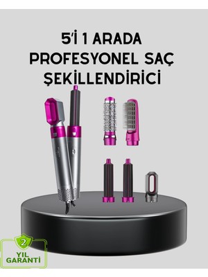 İntora 5’ı 1 Arada Saç Şekillendirme Makinesi Hızlı Kuruma Kuaför Kalitesinde Sonuç