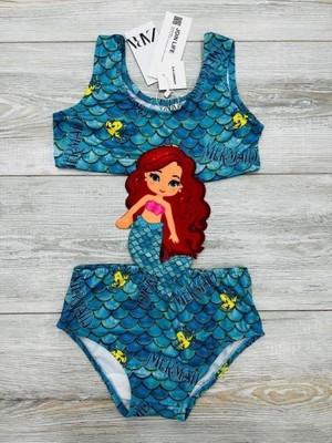 Neat Kids Kız Çocuk Mermaid Deniz Kızı Mayokini