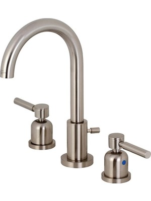 Kingston Brass FSC8928DL Concord Geniş Açılı Banyo Musluğu, 10 x 5.38 x 10.06, Fırçalanmış Nikel