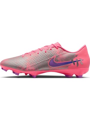 Nike Zoom Vapor 16 Vini Jr Academy Fg/mg Football Shoes Çoklu Zemin Futbol Kramponu Pembe
