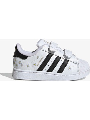 Adidas Superstar Iı Comfort Closure Çocuk Beyaz Spor Ayakkabı.-