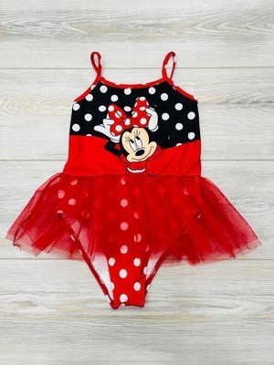Neat Kids Kız Çocuk Minnie Mouse Tül Detaylı Tütü Etekli Mayo