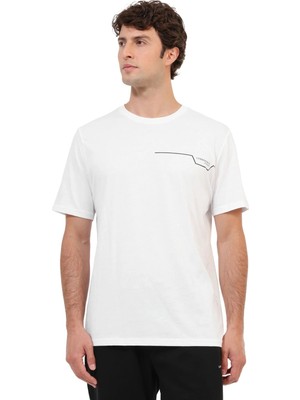 Lumberjack Kısa Kol T-Shirt Erkek Beyaz ml Renato 11ITL1019