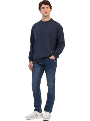 Kinetix Sweatshirt Erkek Lacivert MB 16SN90 C Sw