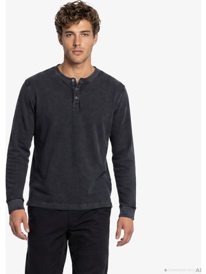 United4 Unıted4 Regular Fit Erkek Siyah T-Shirt.sıyah