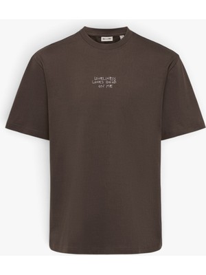 Only & Sons Onsaaron Lıfe Rlx Ss Tee Erkek Kahverengi Eşofman Altı - WNS3640