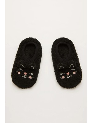 Penti Siyah Kız Çocuk Mommy Cat Çetik