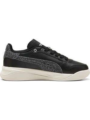 Puma Kadın / Kız Siyah Puma Court Bae Feline Siyah Kadın Spor Ayakkabı