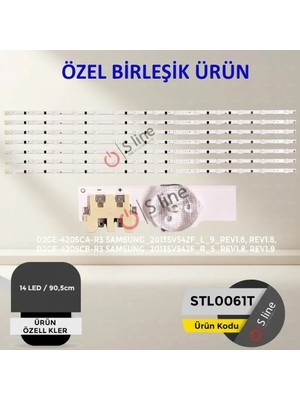 TCX Samsung 42 Inç Tv Uyumlu 14 LED 90,5 cm LED Bar STL0061T