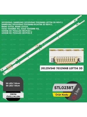 TCX Samsung Uyumlu 50 cm Tv LED Bar