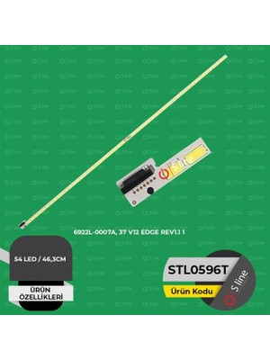 TCX 37 Inç Lg Uyumlu 46,4 cm Tv LED Bar